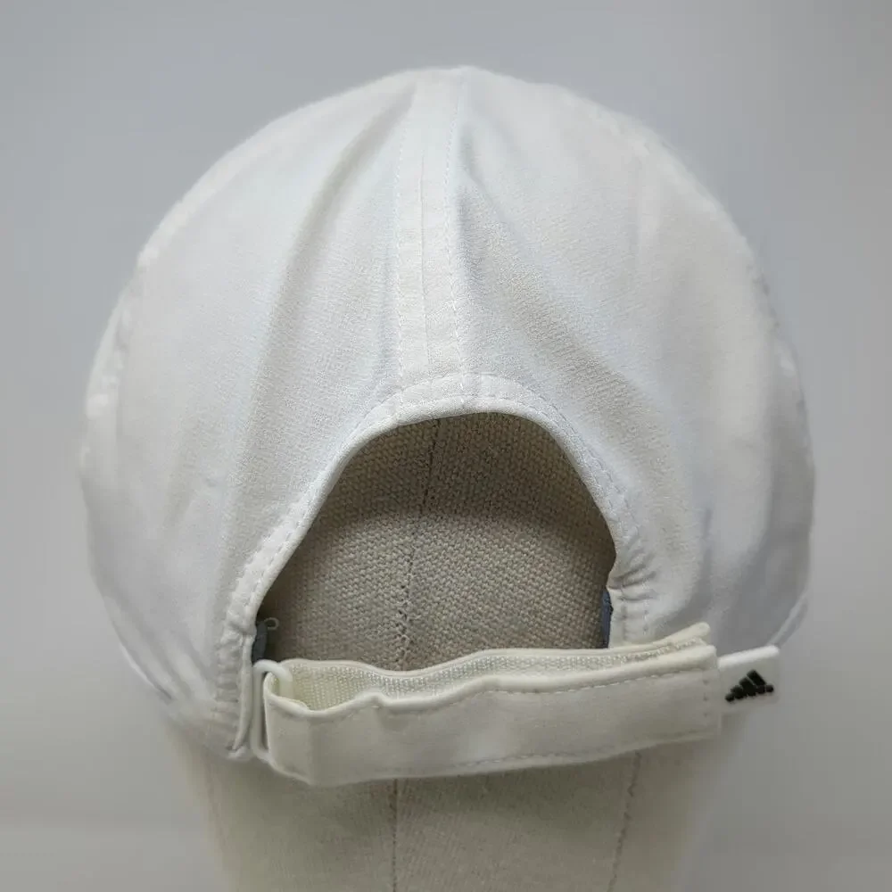 Adidas Baseball Cap White One Size Adizero Mesh Performance Strapback Hat
